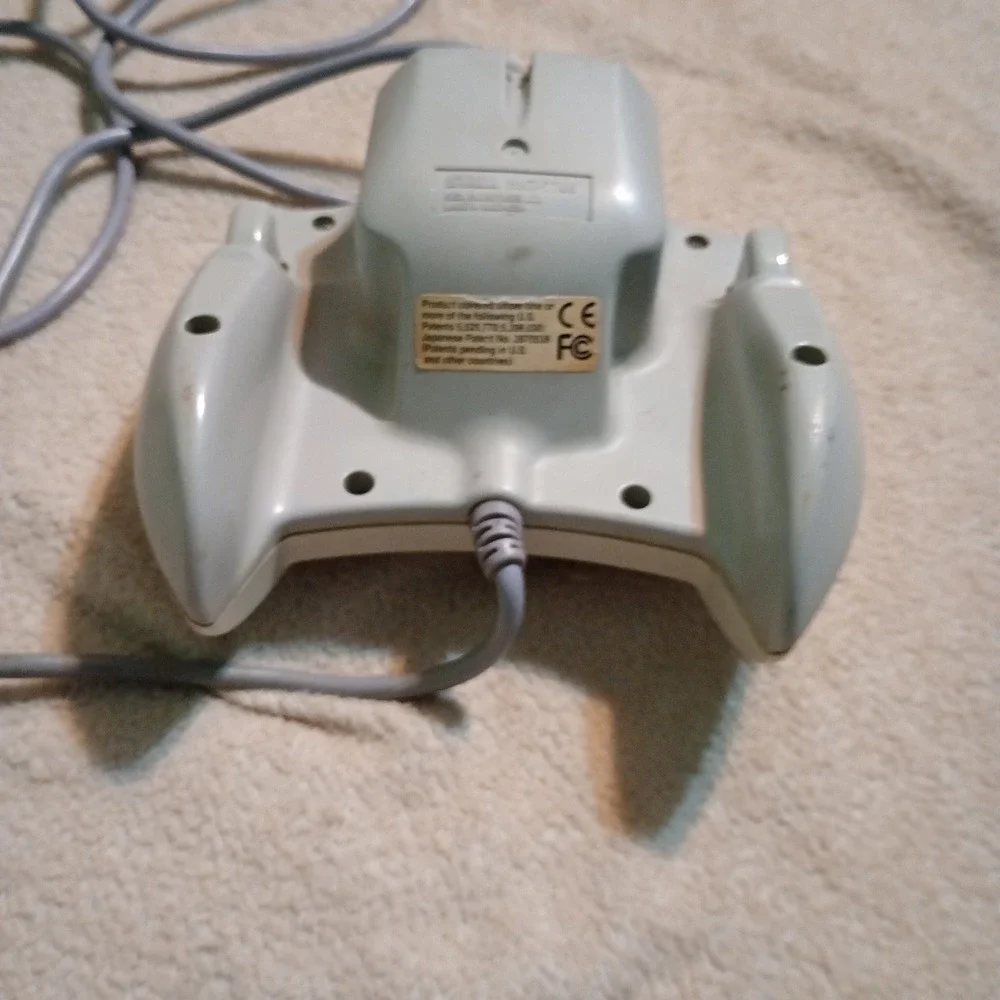Sega Dreamcast Controller White HKT-7700 Official Wired Gamepad OEM Retro Gaming
